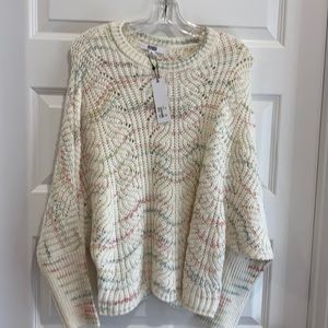 bb dakota sweater size large